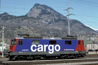 SBB Re 421 397 in Brig