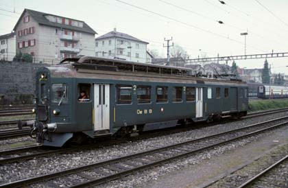 OeBB BDe 4/4 641 in Rorschach