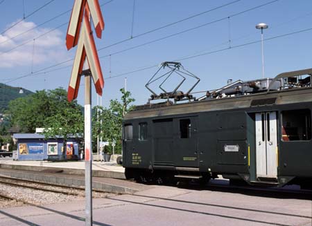 OeBB BDe 4/4 651 in Oensingen